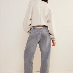 Free People We the Free Moxie barrel jeans, nwt size 29